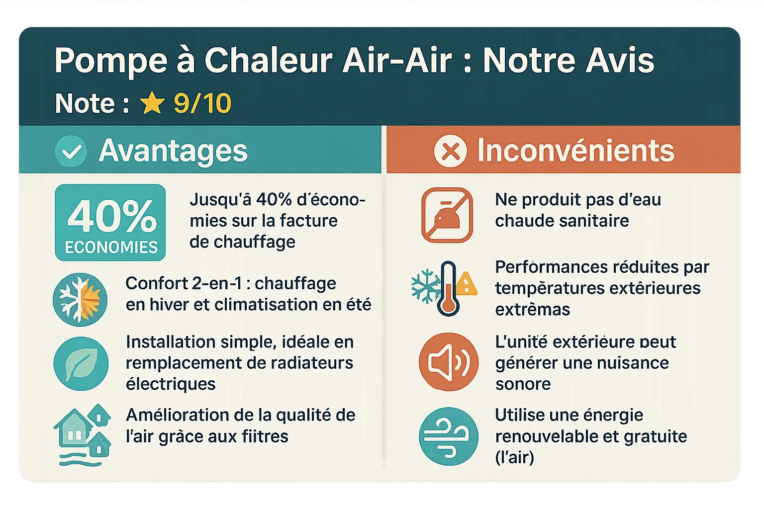 Schéma cycle thermodynamique PAC