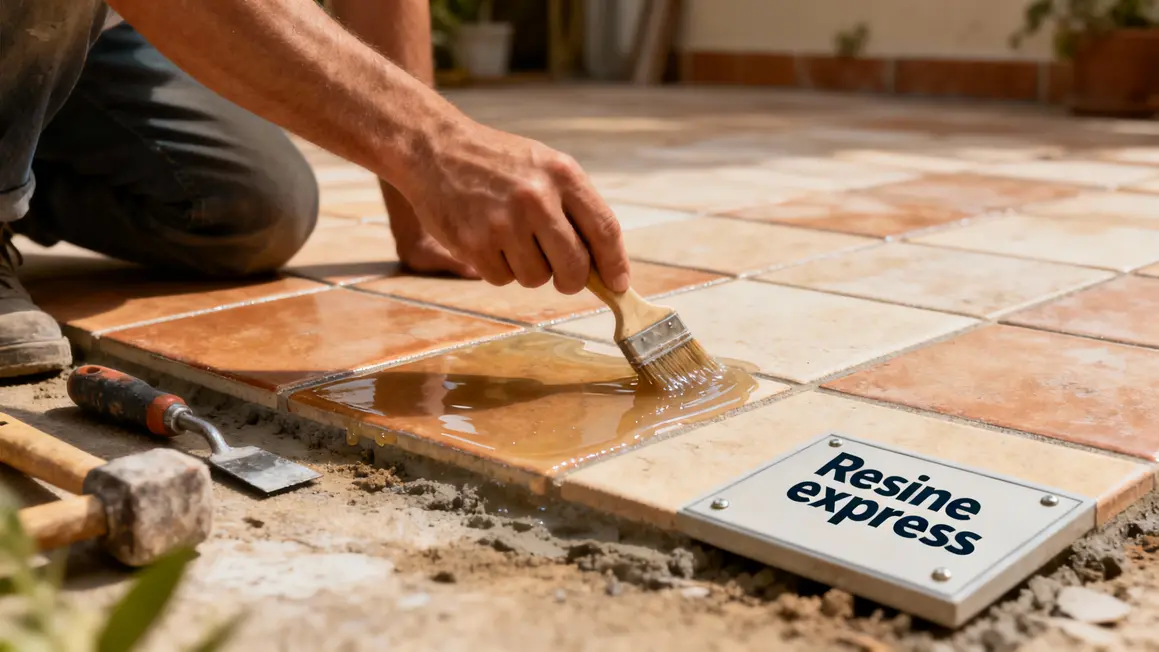 Resine Sur Carrelage Sol