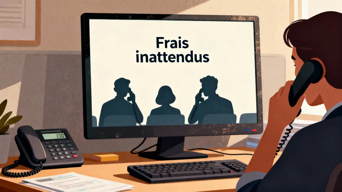 facture frais inattendus attente support chantieraccess