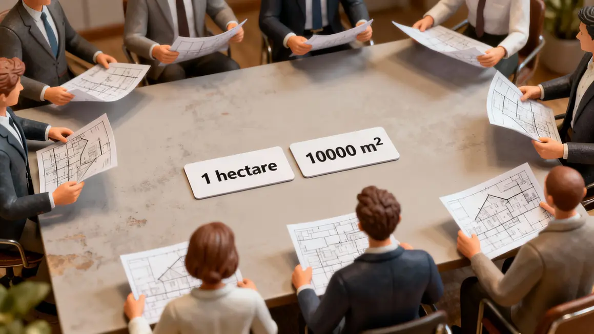 reunion conversion hectare metre carre acteurs immobiliers