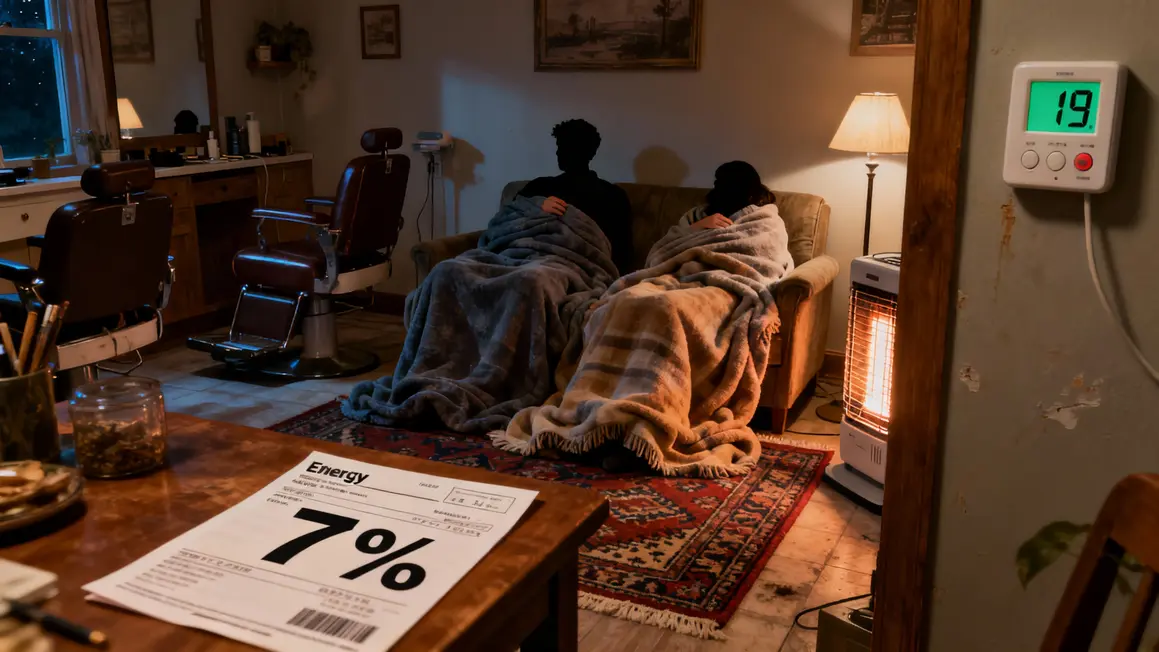 Salon modeste facture énergie 7% froid