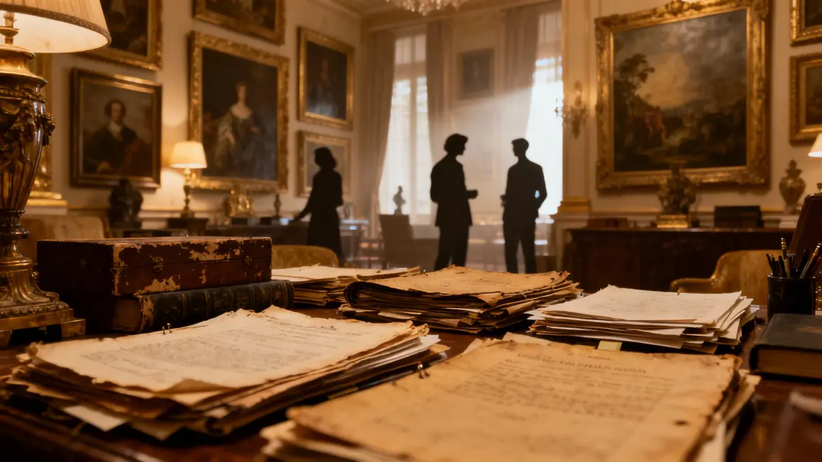 Salle art dossiers héritage Wildenstein