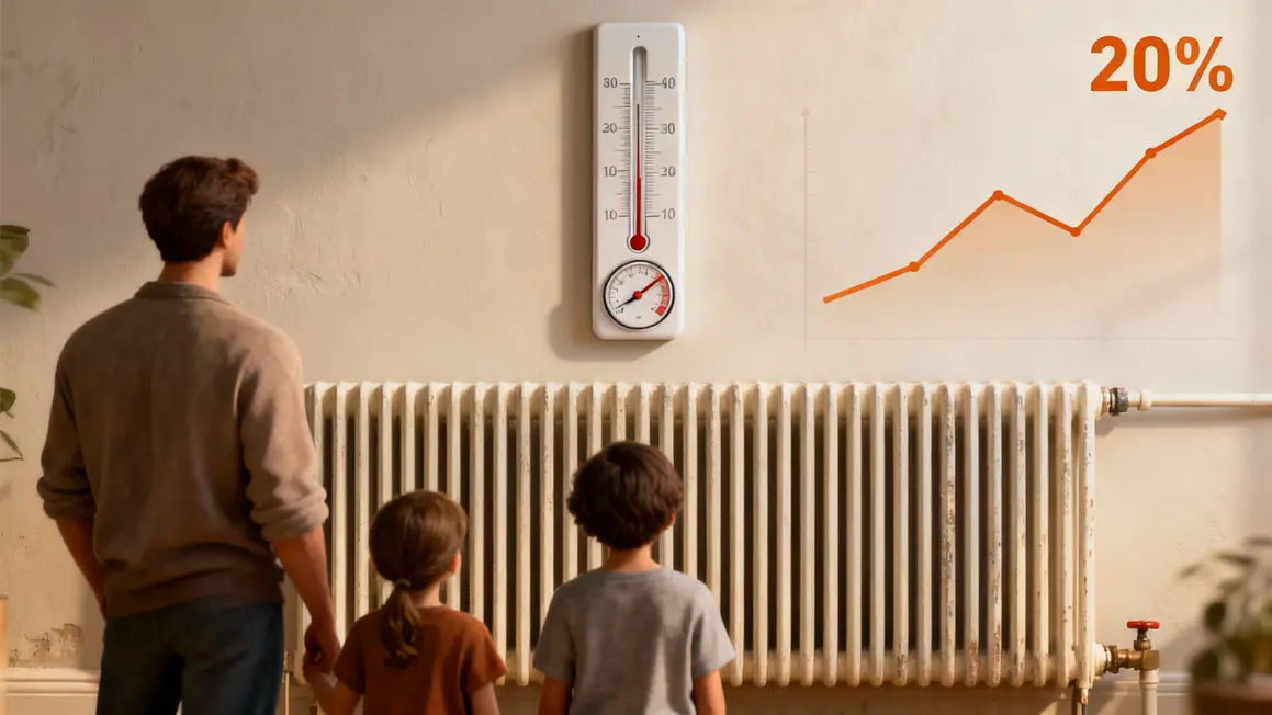 Famille radiateur inertie temperature baisse