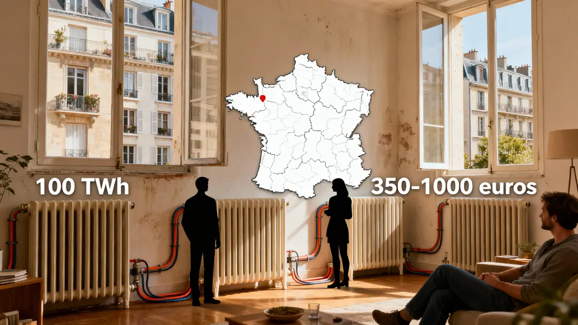 Appartements français équipés de radiateurs mineurs bitcoin