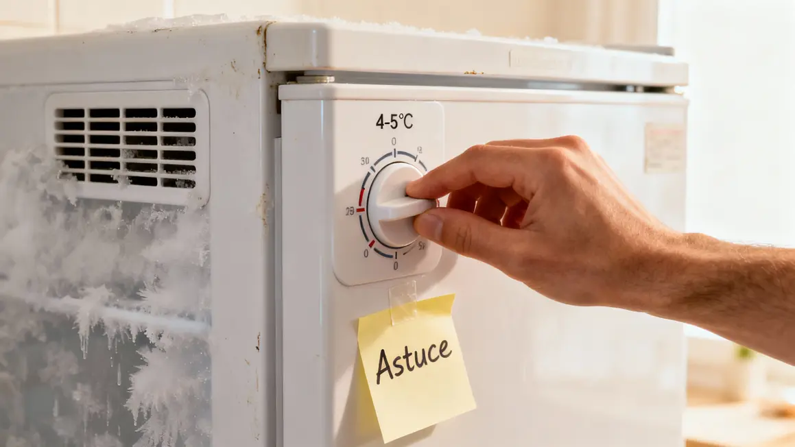 Frigo 4-5C astuce reduction electricite
