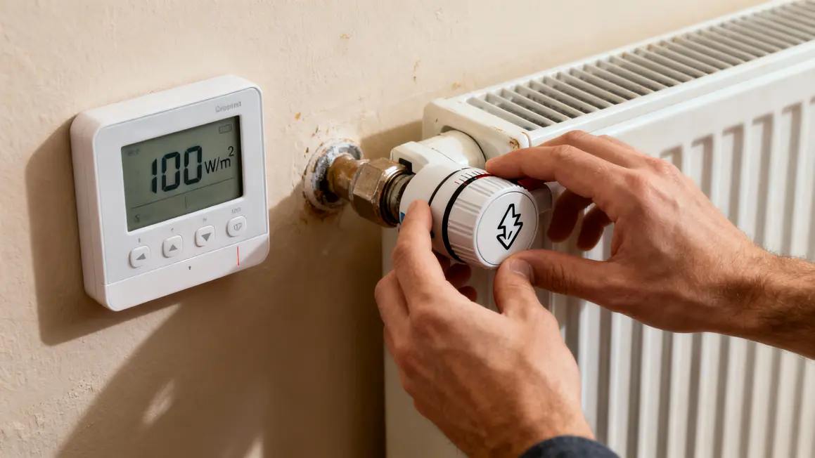 réglage thermostat radiateur puissant intelligent