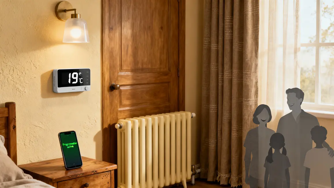 thermostat programmable chauffage intelligent