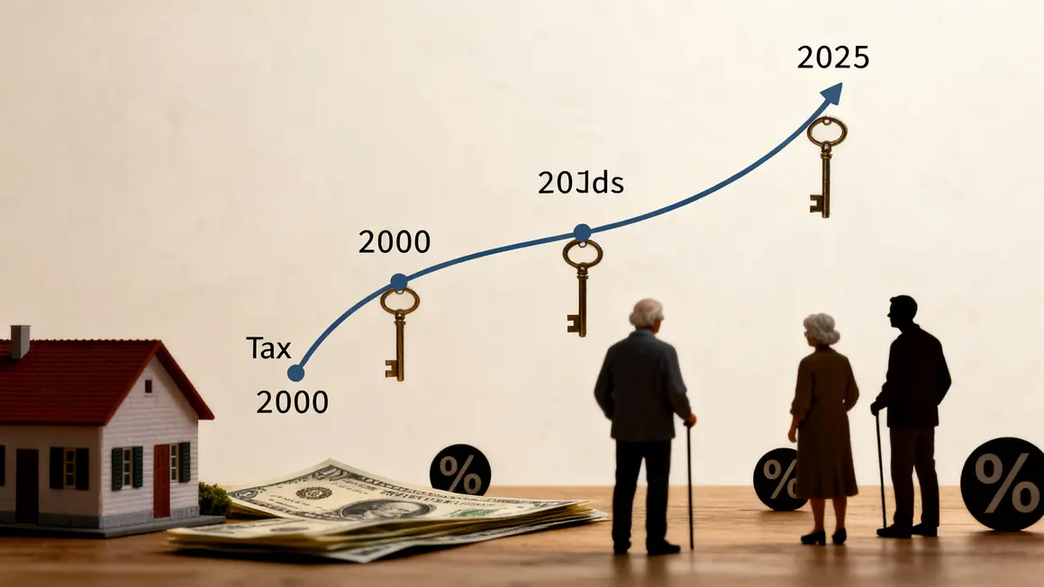 courbe evolution aides fiscales seniors chiffres