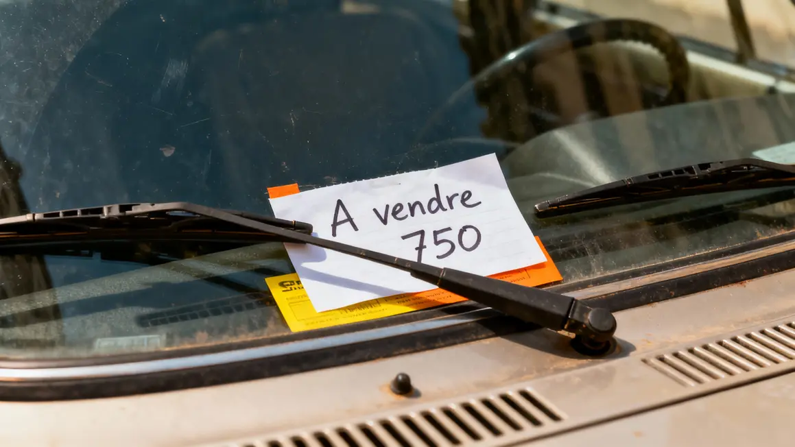 amende annonce vente sur pare-brise