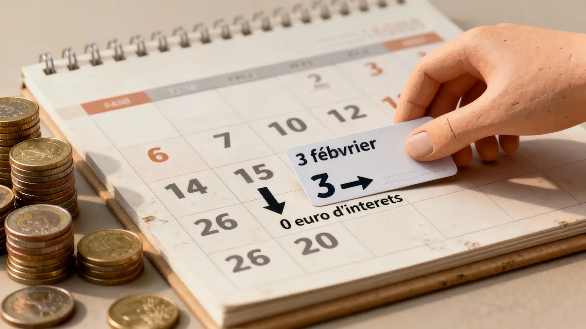 Perte intérêts livret calendrier