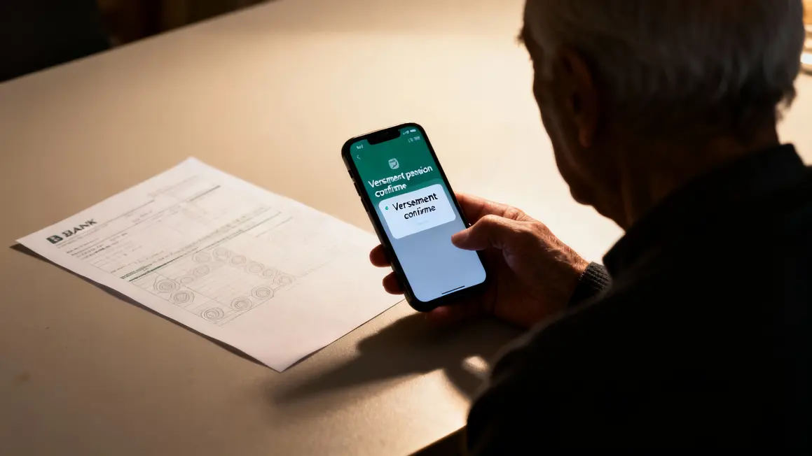 notification pension confirmée contrôle comptes bancaires Carsat