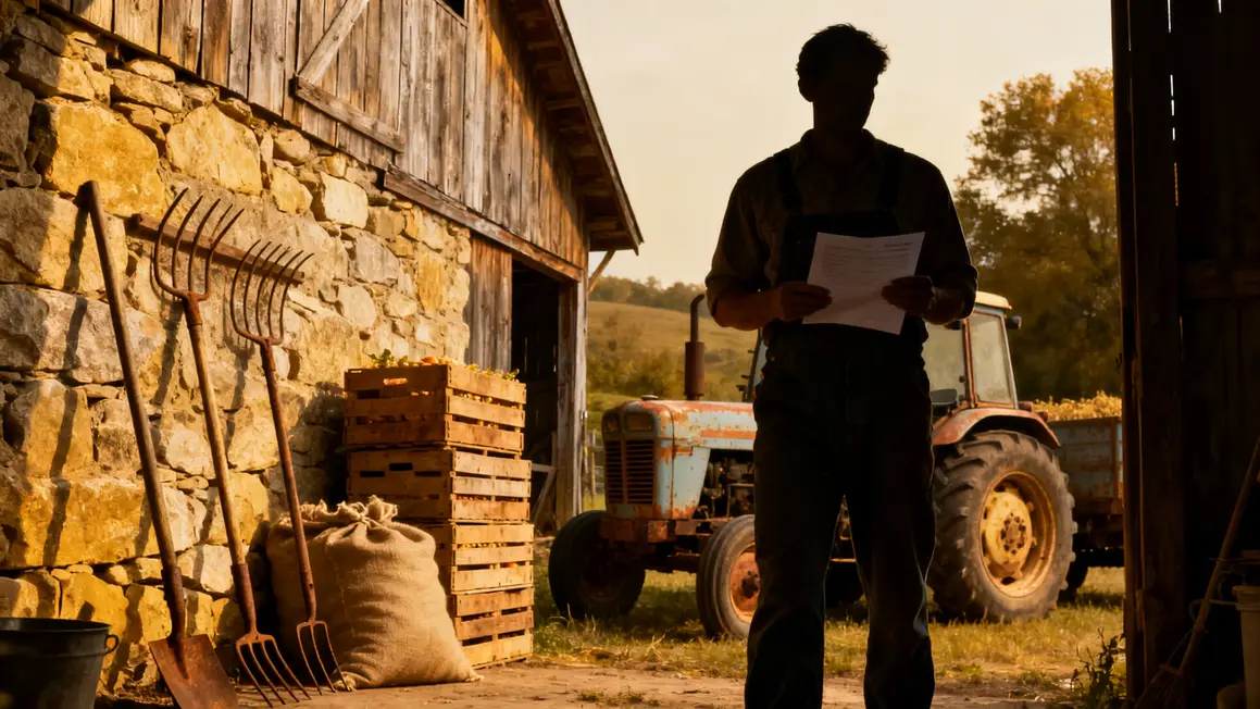 Ferme agriculteur document réforme retraite 2026
