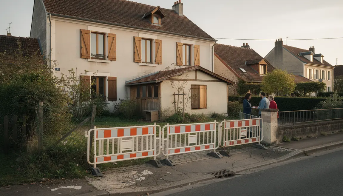 construction sauvage annexes maison traditionnelle paysage francais