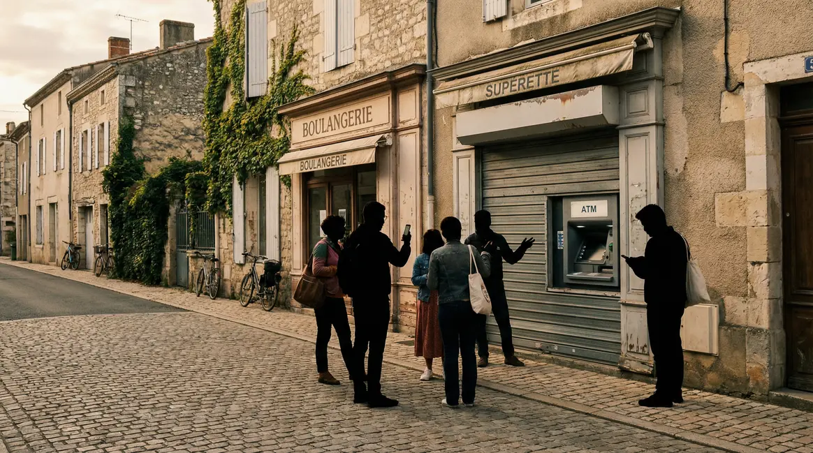 Distributeur fermé village habitants alternatives paiement