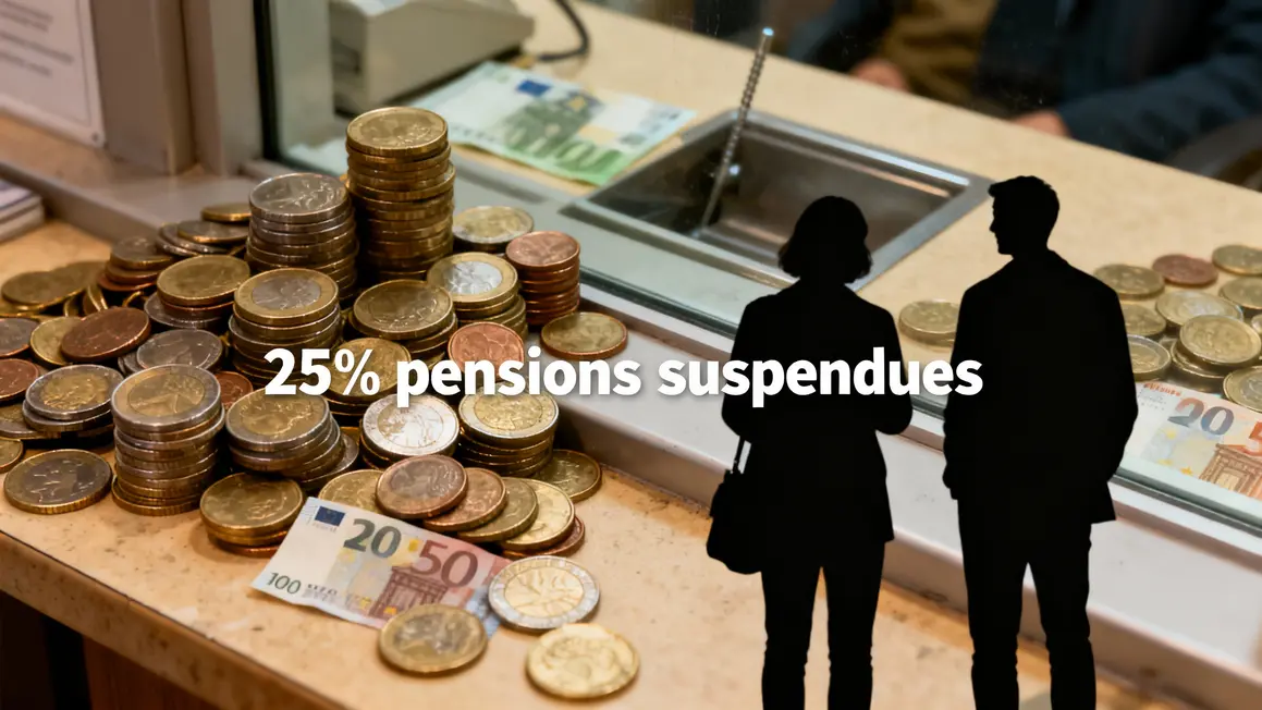 graphique pensions suspendues agirc arrco fraude