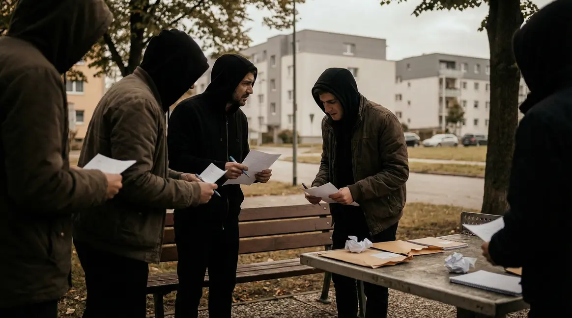Quartier Kermoysan habitants consultent relevés bancaires