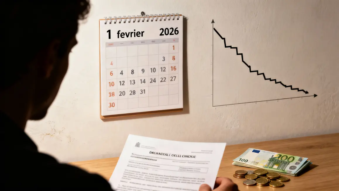 Calendrier baisse taux Livret A février 2026