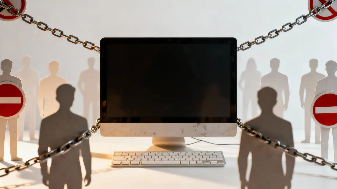 Cercle lois numériques cadenas autocensure