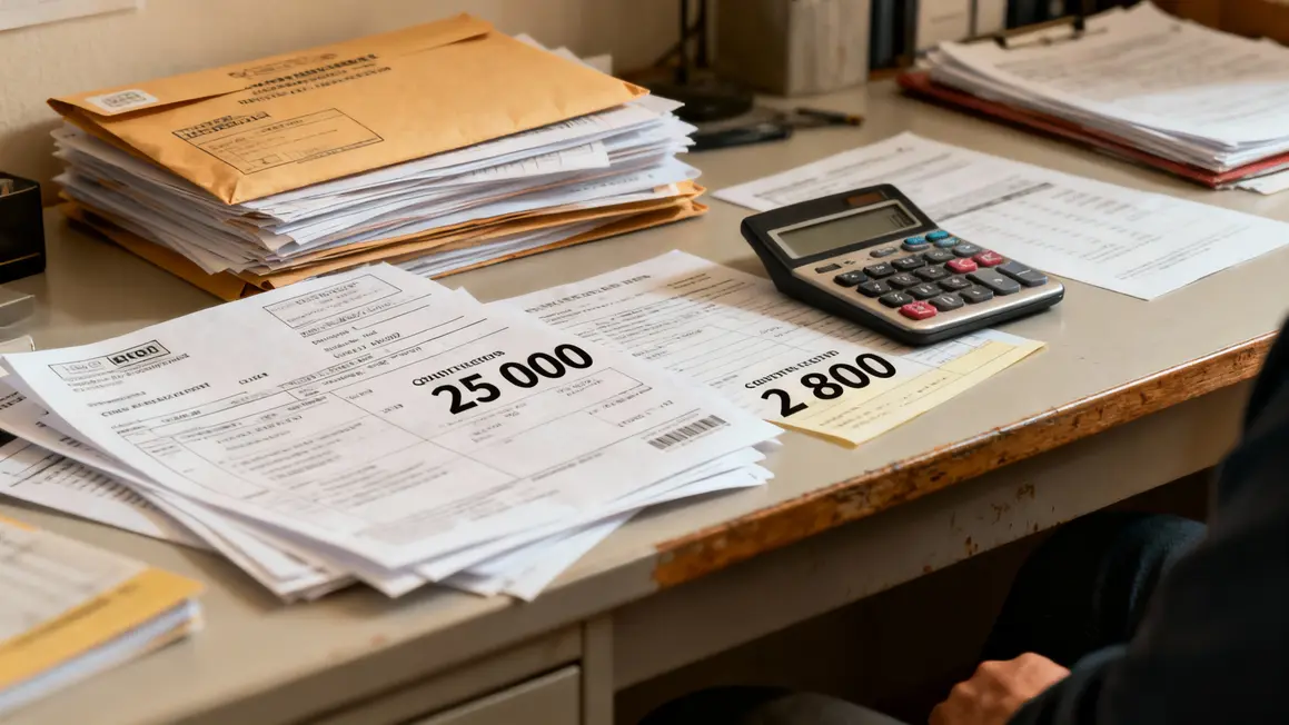 bureau factures devis démolition garage anxiété