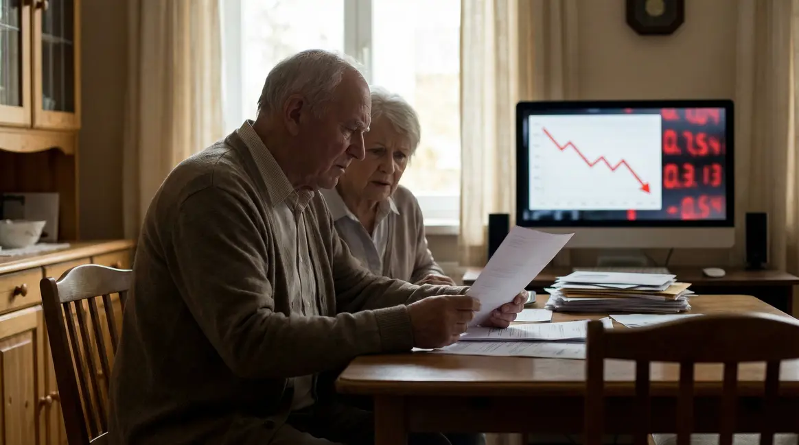Retraité inquiet baisse pension agirc-arrco 2026