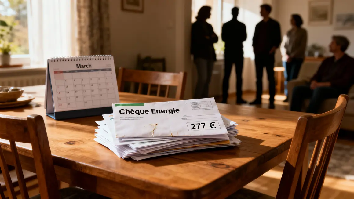 pile lettres cheque energie calendrier mars