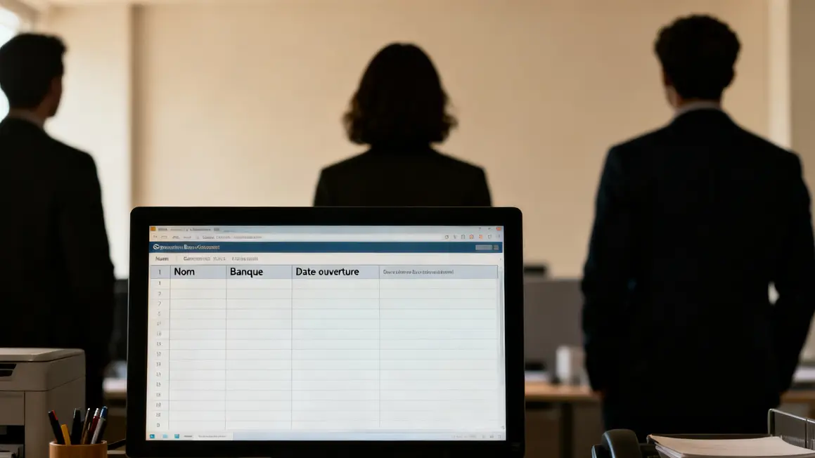 écran ordinateur réglementation contrôle comptes bancaires Carsat