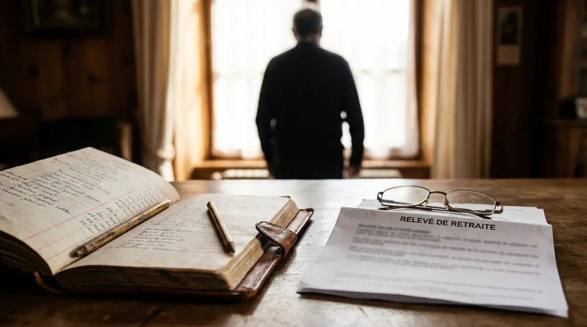 cahier de comptes et relevé de retraite trimestres manquants
