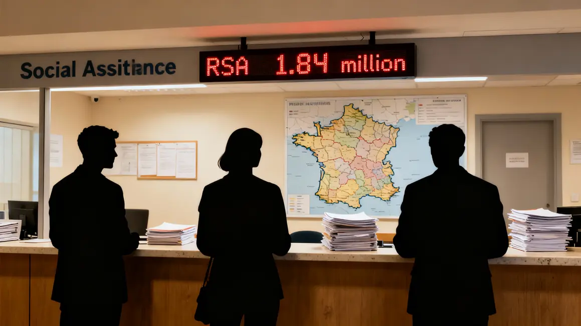 Chiffres RSA, règle trois mois absence, guichet social