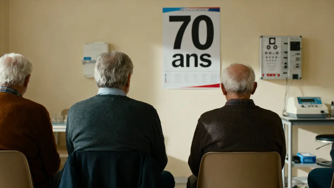 Seniors test medical 70 ans permis