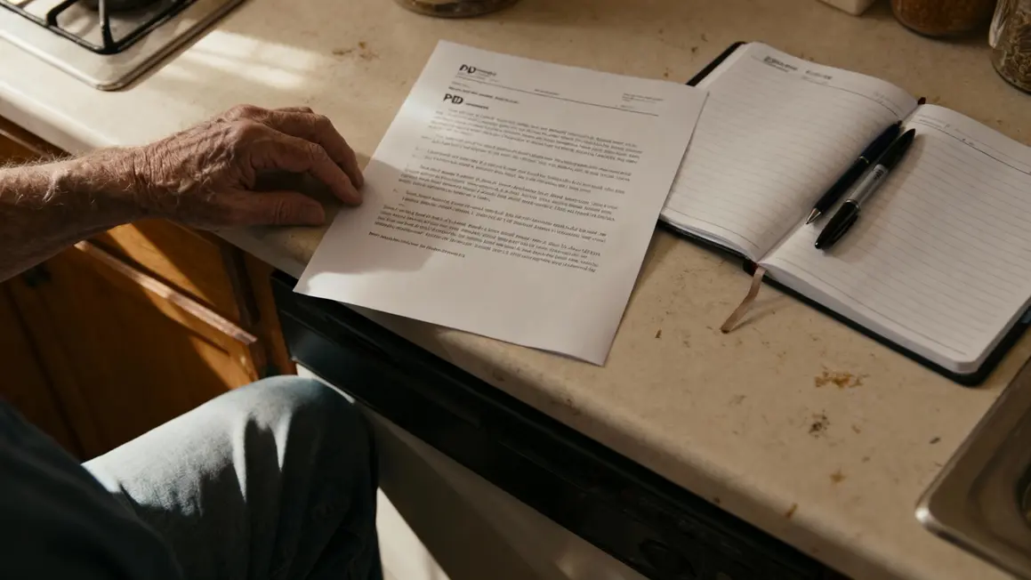 Main senior arrêtant la lecture PDF remboursement PAM