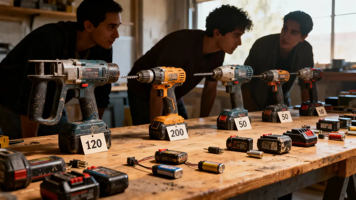 outils électroportatifs prix batterie incompatibles