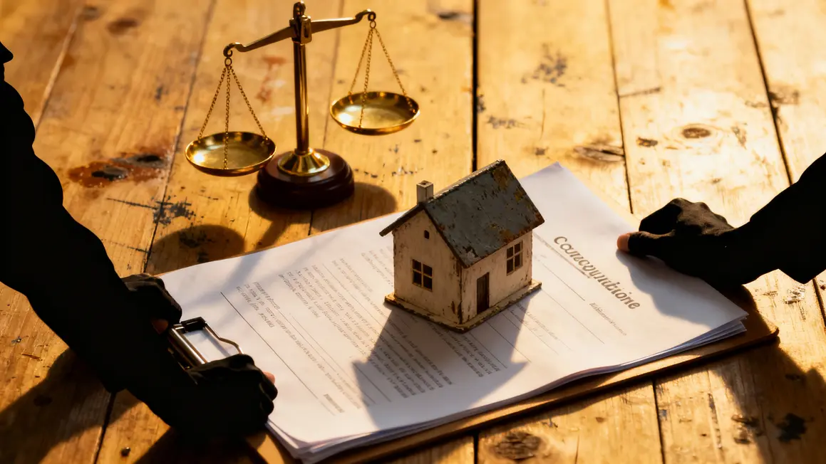 Balance justice tension héritiers maison succession