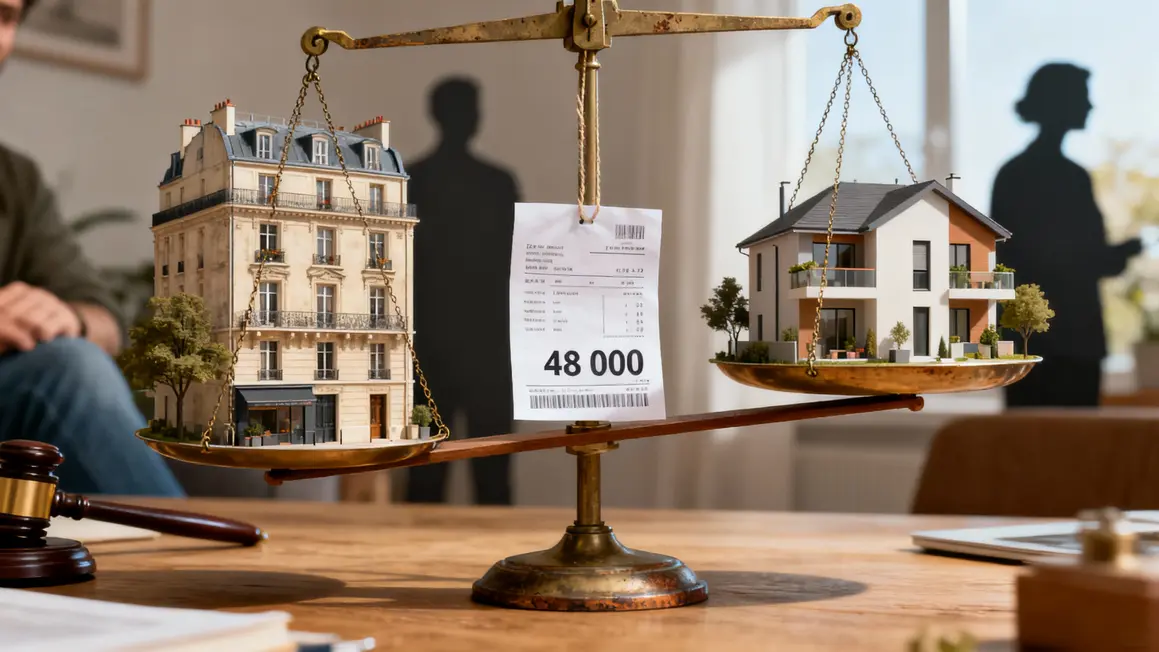 balance entre appartements succession et facture inégalité