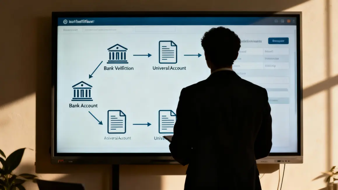 agent examinant vérification bancaire retraite