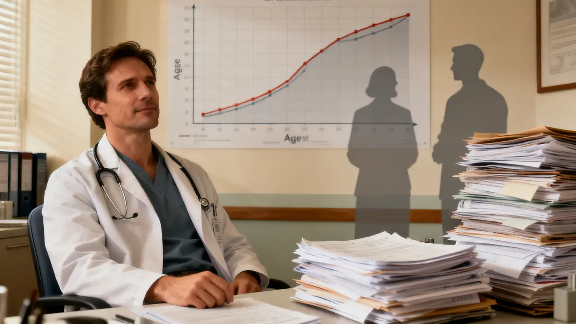 Graphique penurie medecins augmentation patients