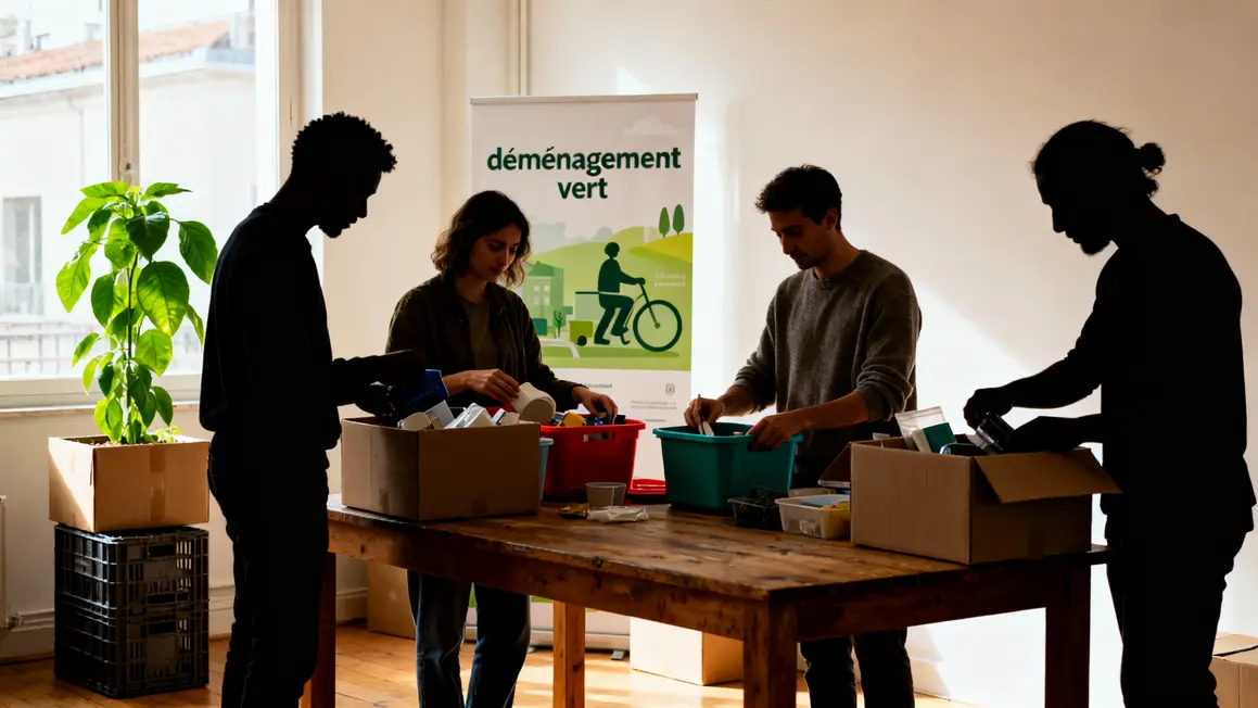 Tri ecoresponsable cartons Quartier Latin