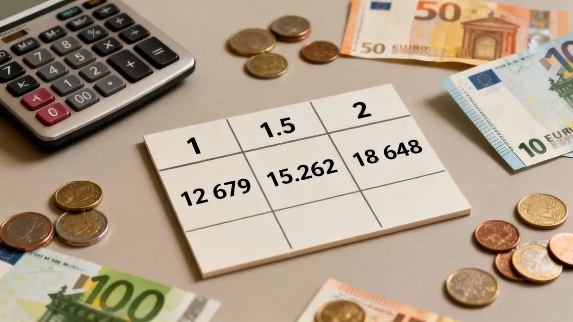 Tableau plafonds parts fiscales exonération taxe foncière retraités