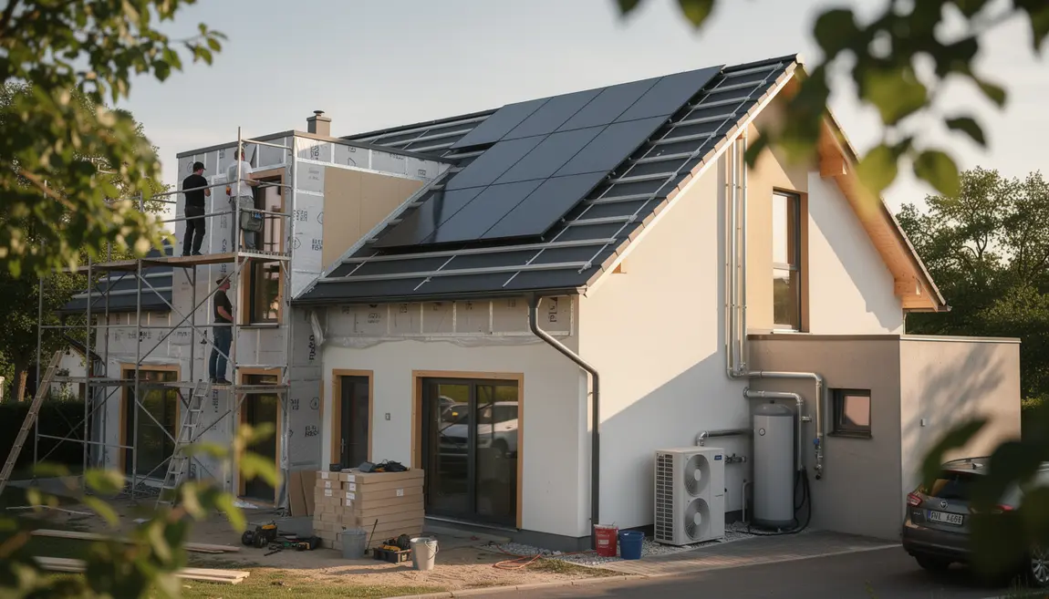 Maison rénovation énergétique 2026 isolation, chauffage écologique