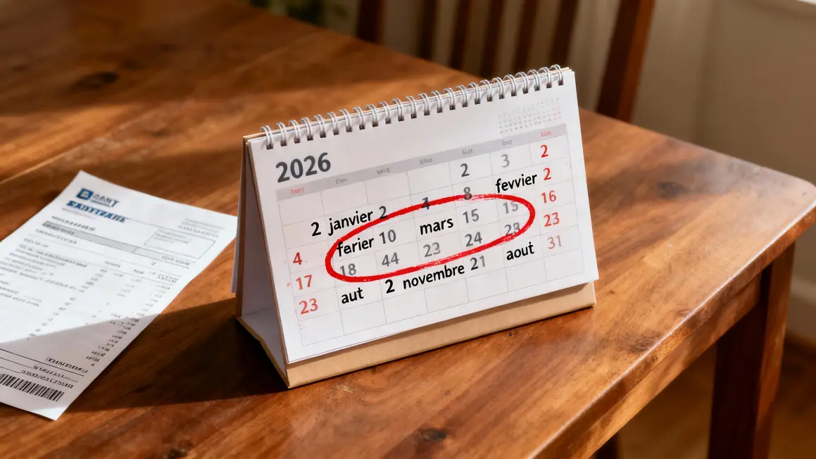 Calendrier 2026 dates retraite complementaire report