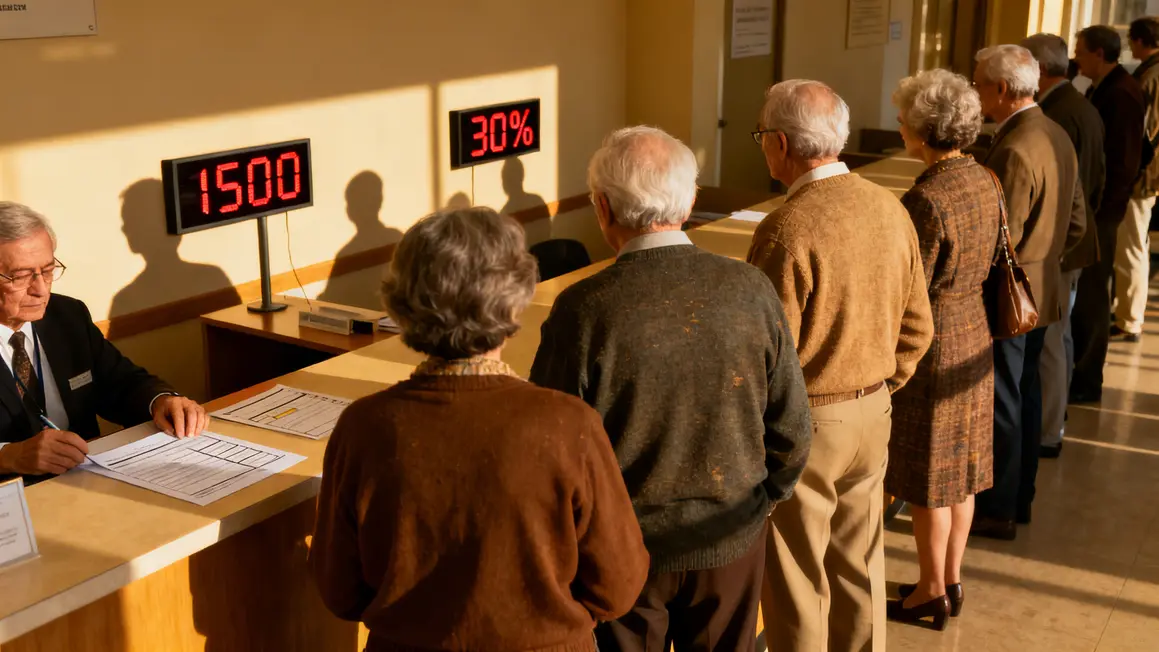 file de seniors aides sociales bureau administratif