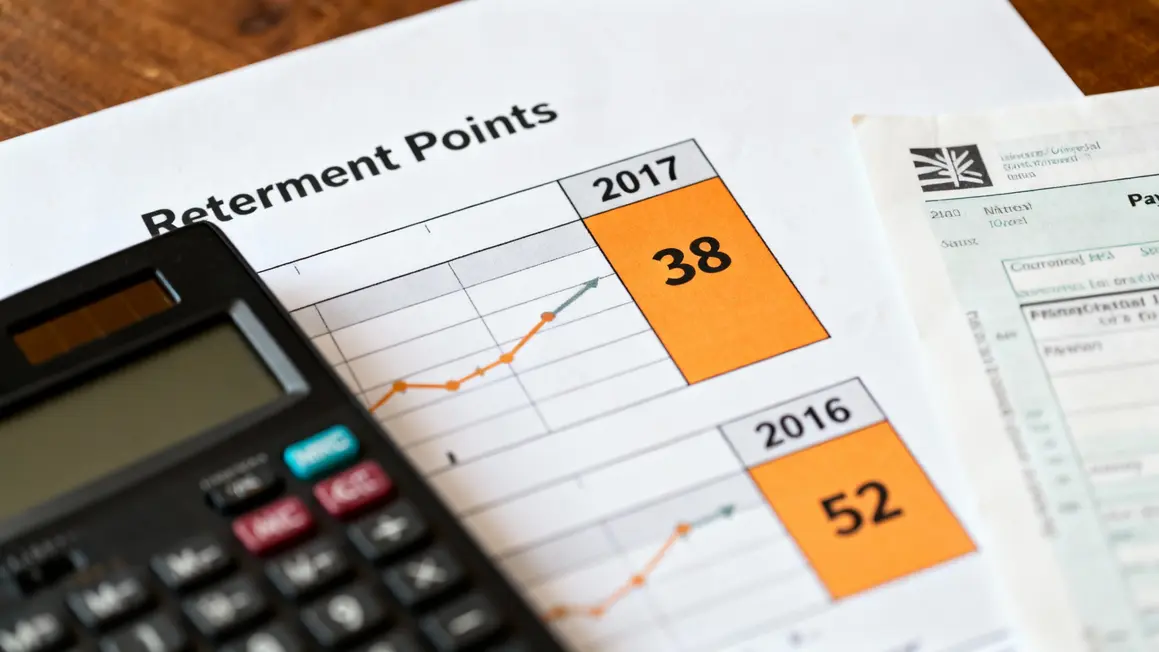 points retraite année 2017 chiffre bas