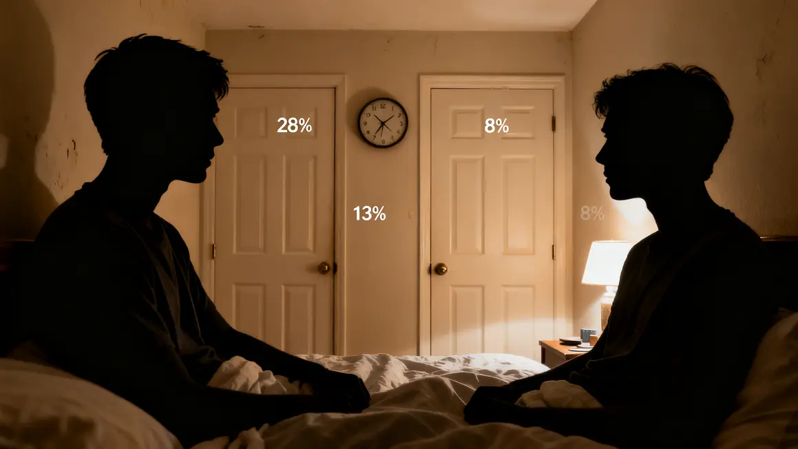 deux personnes chambre tensions stats logement
