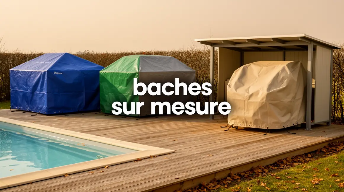 bache sur mesure couvrant piscine terrasse abri exterieur