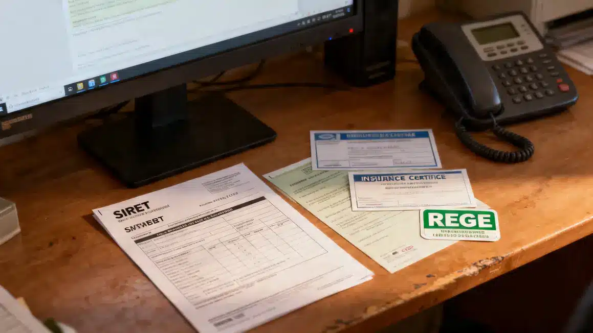 documents vérification artisan RGE assurance