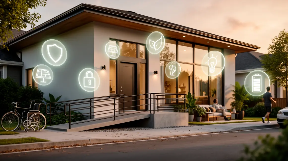 Maison accessible adaptation domicile 2026 sécurité et énergie