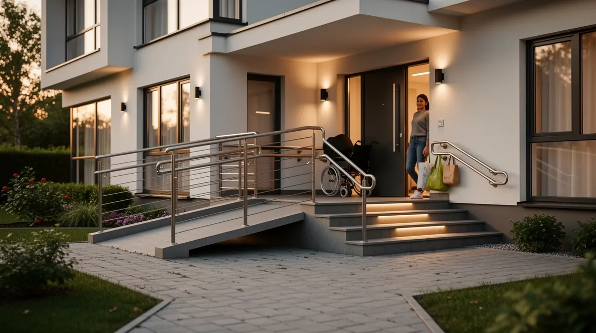 adaptation du domicile scene maison acces securise
