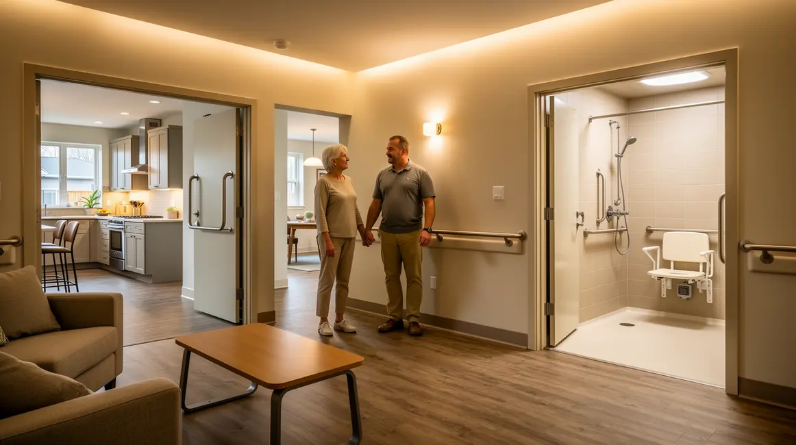 appartement moderne sécurisé accessibilité