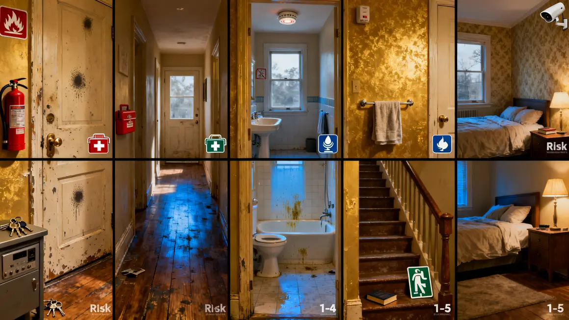 adaptation du domicile tableau priorites securite pieces