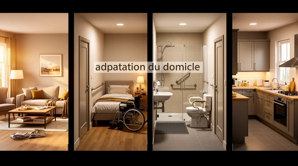 coupe logement moderne accessible adaptation domicile