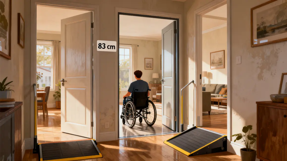 adaptation du domicile parcours fauteuil roulant erreurs